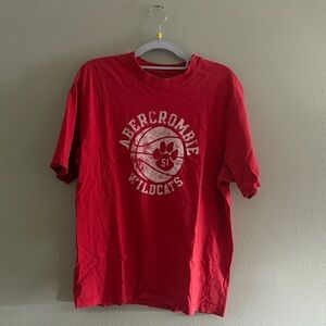 Early 2000’s Abercrombie & Fitch Red Wildcats Graphic Tee